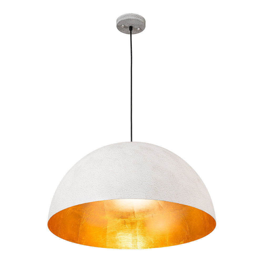 Aevum Modern Metal Dome Pendant Light - Lamp Copper