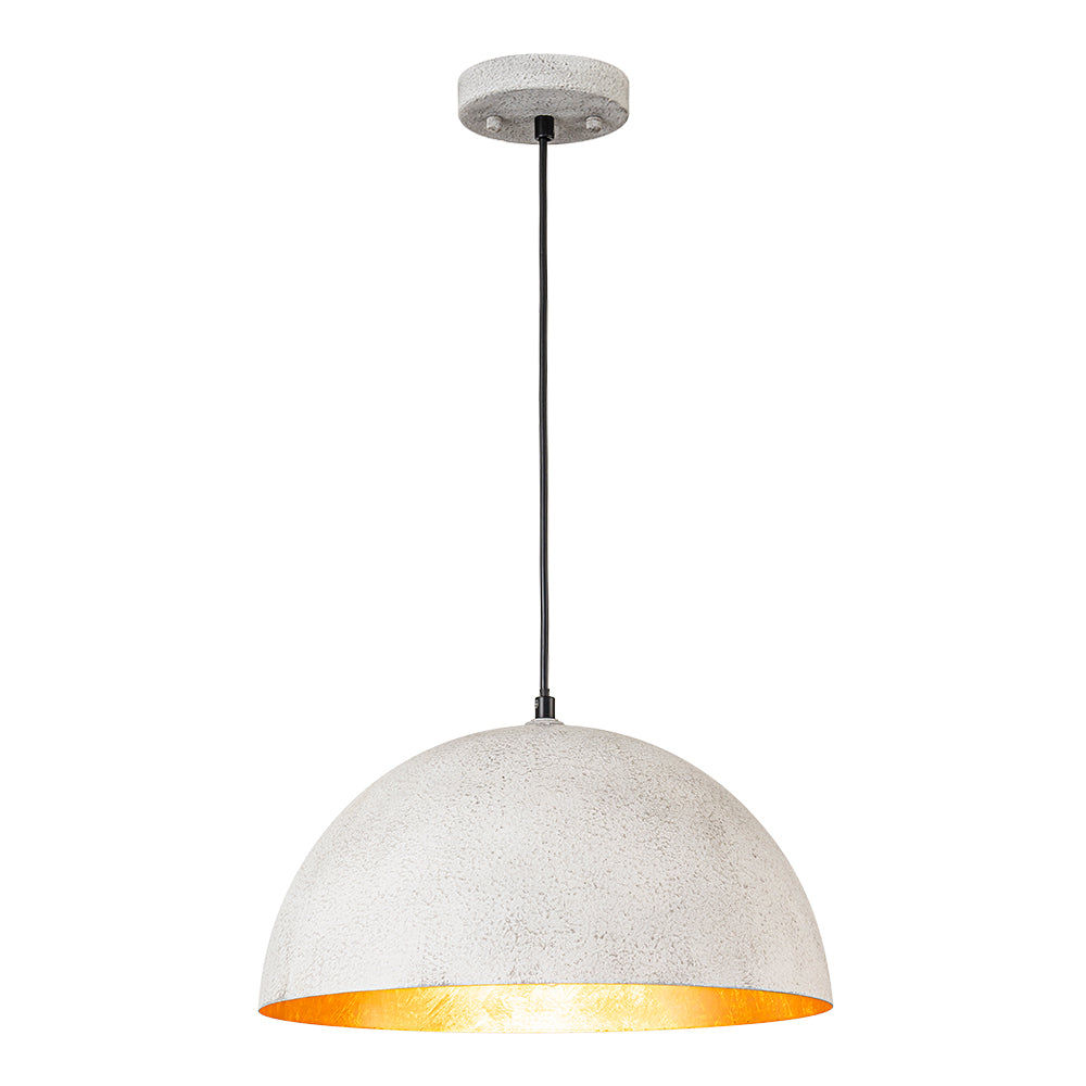 Aevum Modern Metal Dome Pendant Light - Lamp Copper