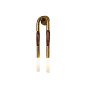 Aloft Modern Minimalist Double Head Acrylic Sconce Wall Lamp - Lamp Copper