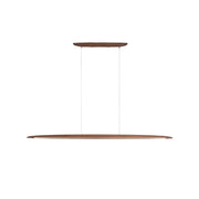 Zing Modern Minimalist Walnut Wood Pendant Lamp - Lamp Copper
