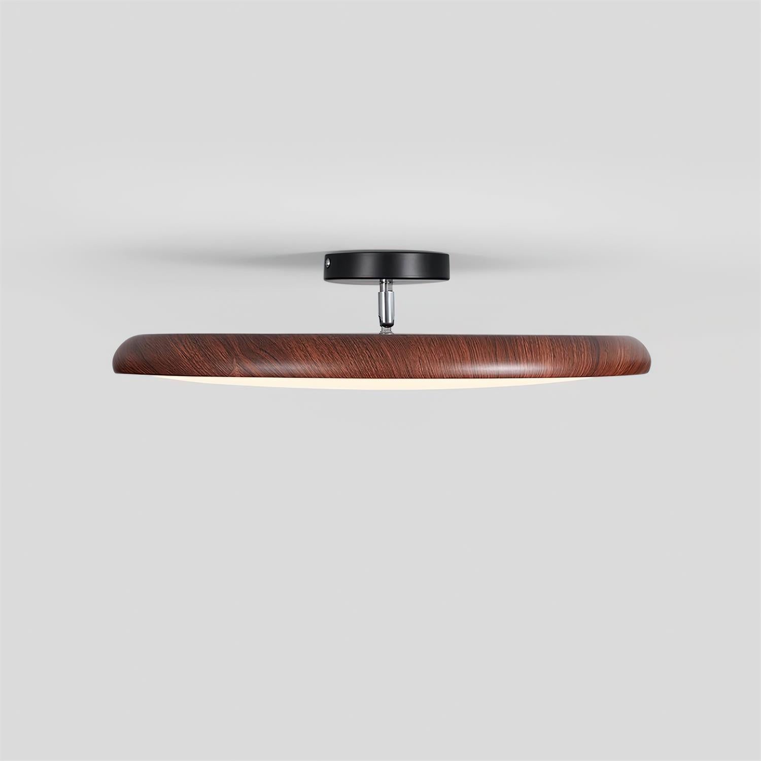 Cavelo Oval Semi-Flush Ceiling Light - Lamp Copper