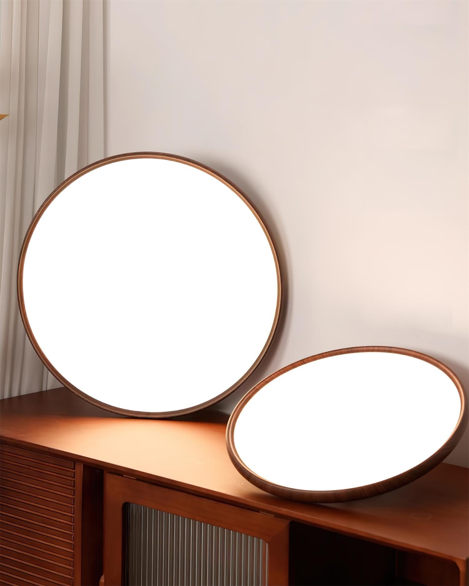 Cavelo Oval Semi-Flush Ceiling Light - Lamp Copper