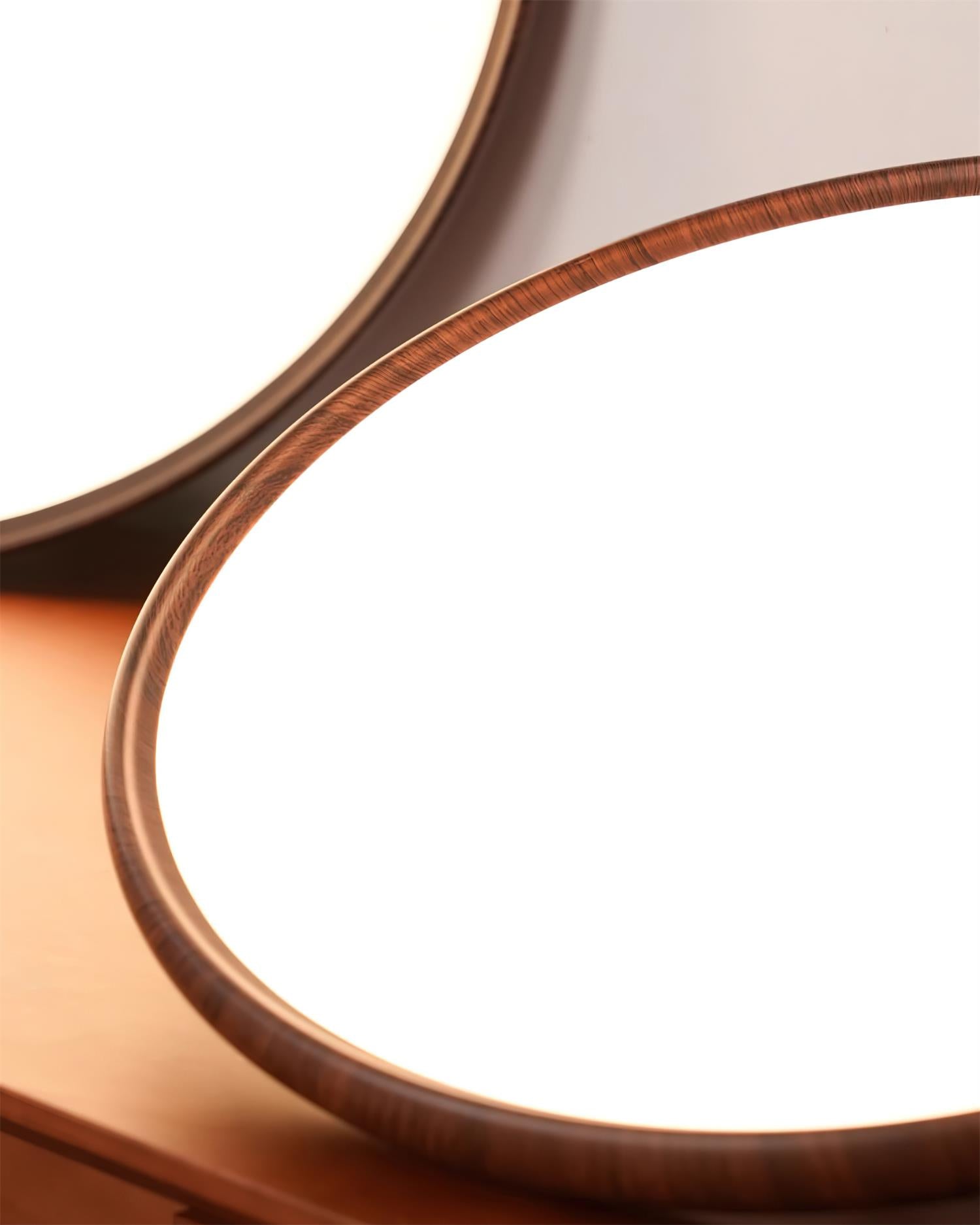 Cavelo Oval Semi-Flush Ceiling Light - Lamp Copper