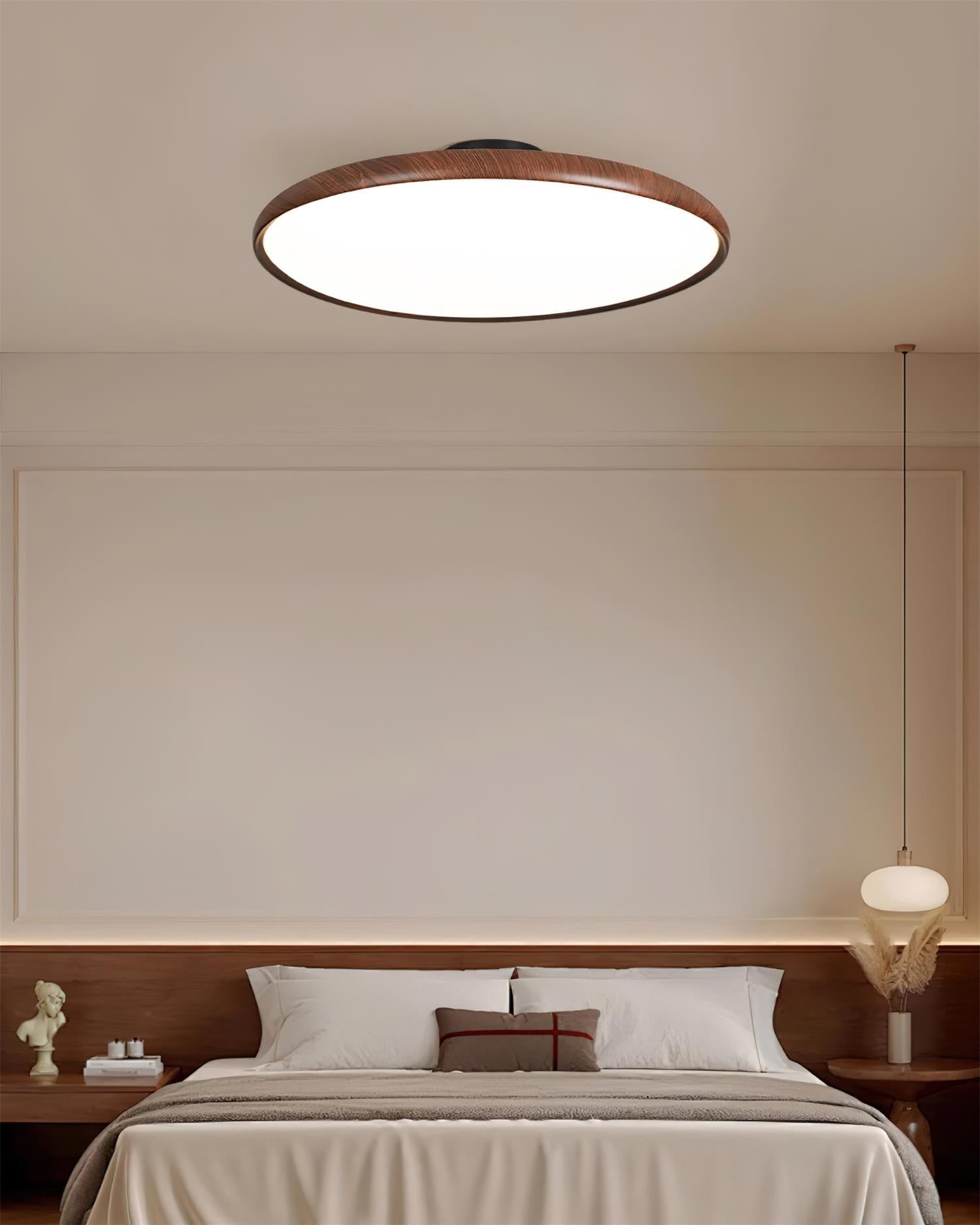 Cavelo Oval Semi-Flush Ceiling Light - Lamp Copper