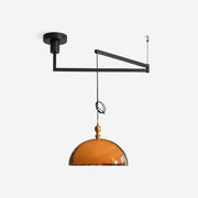 Maribel Swing Arm Pendant Lamp - Lamp Copper