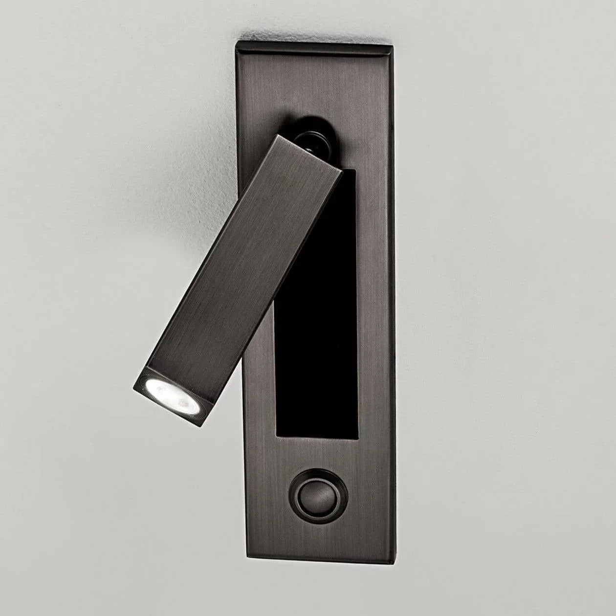 Arisha Modern Rotatable Bedside Sconce, Cylindrical/Square - Lamp Copper