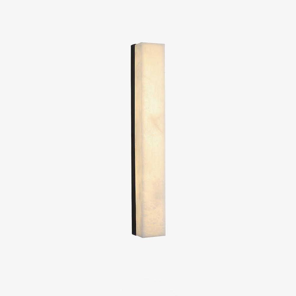 Isen Linear Brass Alabaster Wall Lamp - Lamp Copper