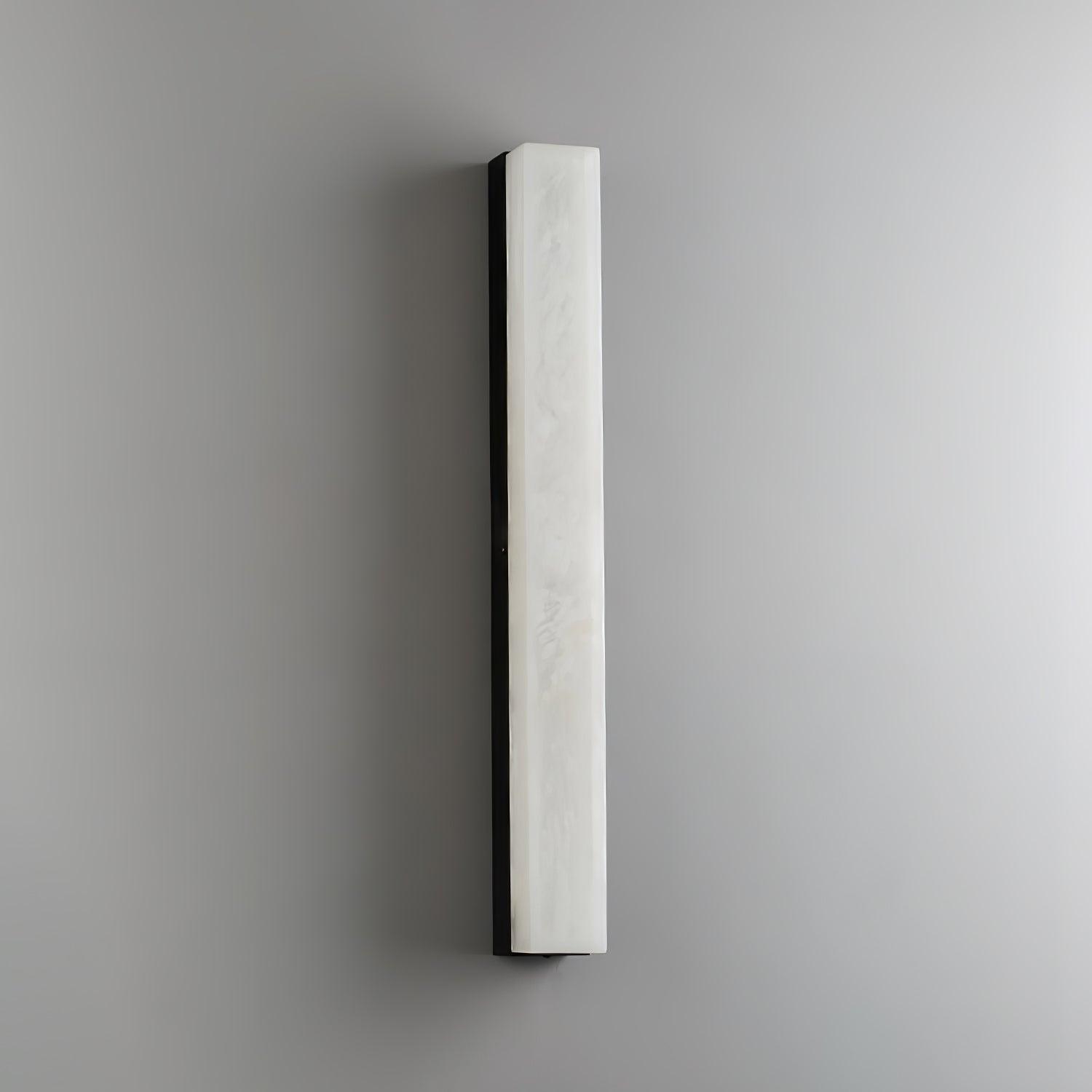 Isen Linear Brass Alabaster Wall Lamp - Lamp Copper