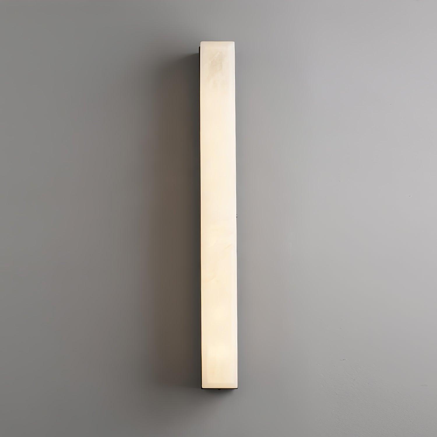 Isen Linear Brass Alabaster Wall Lamp - Lamp Copper