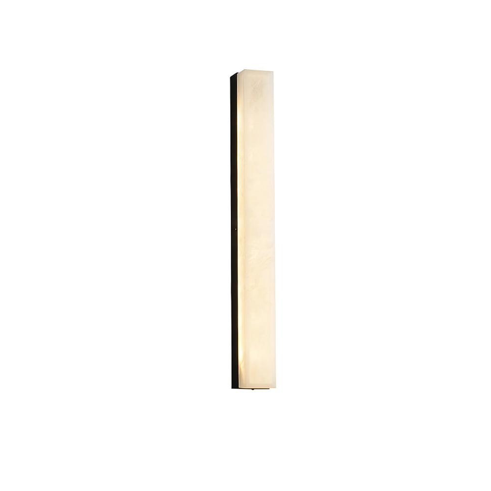 Kristy Linear Brass Alabaster Wall Lamp - Lamp Copper