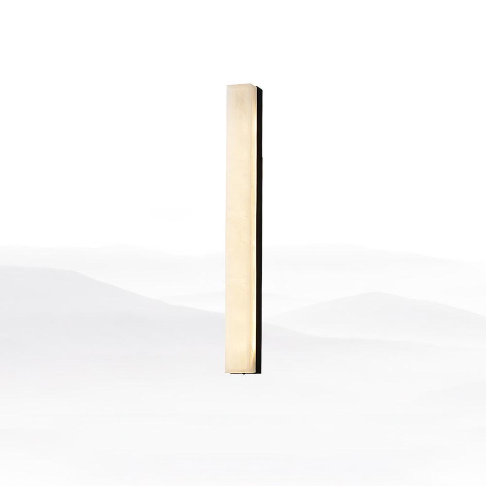 Isen Linear Brass Alabaster Wall Lamp - Lamp Copper