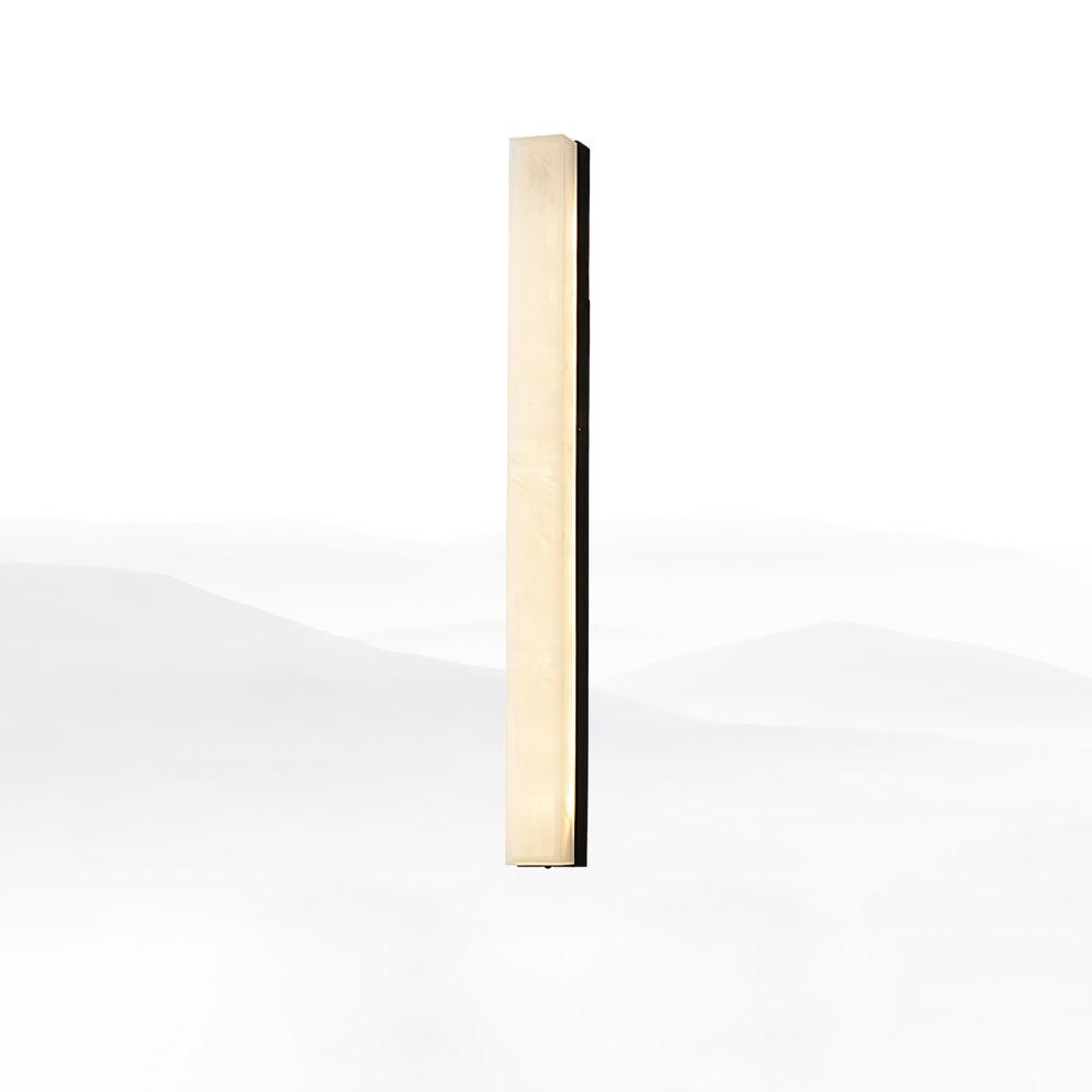 Isen Linear Brass Alabaster Wall Lamp - Lamp Copper