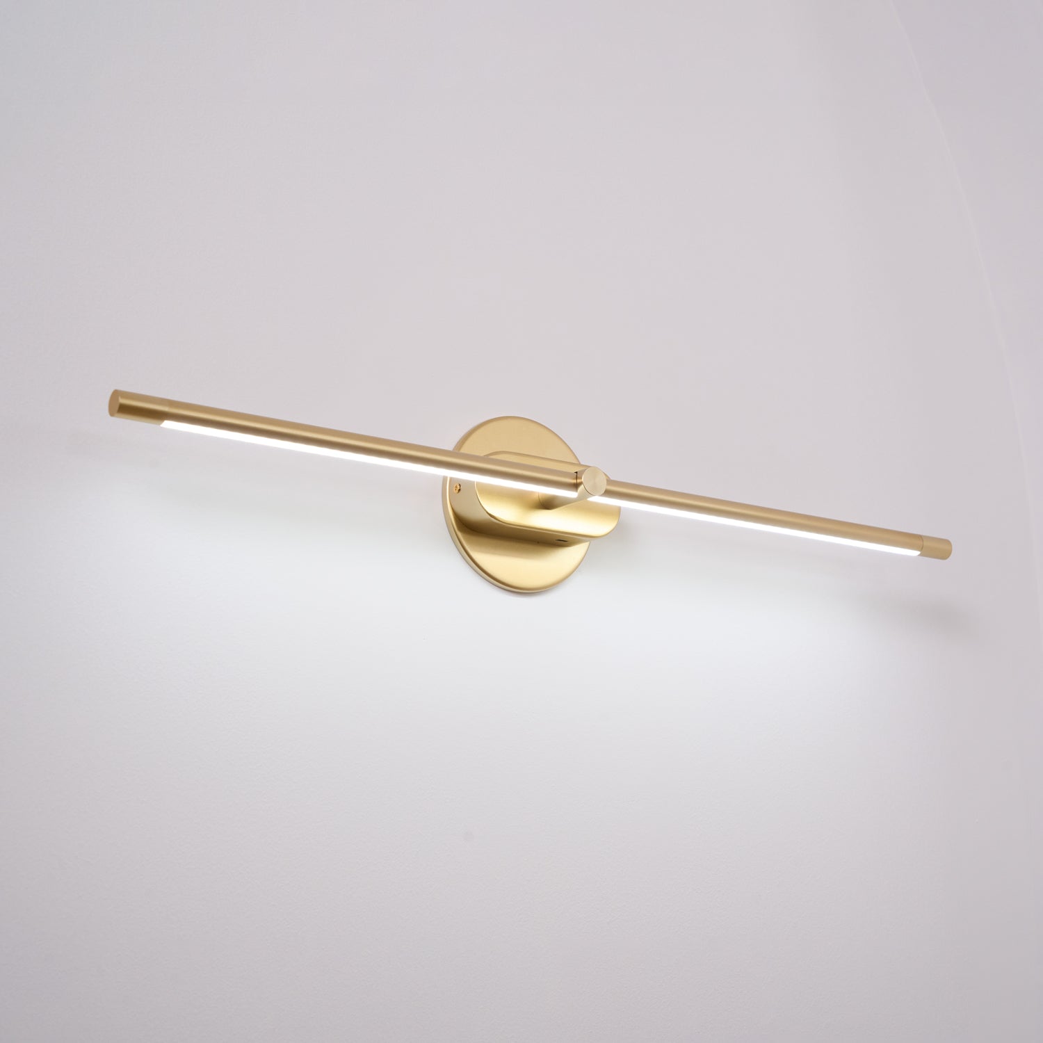 Flano Minimalist Linear Rechargeable Wall Lamp - Lamp Copper