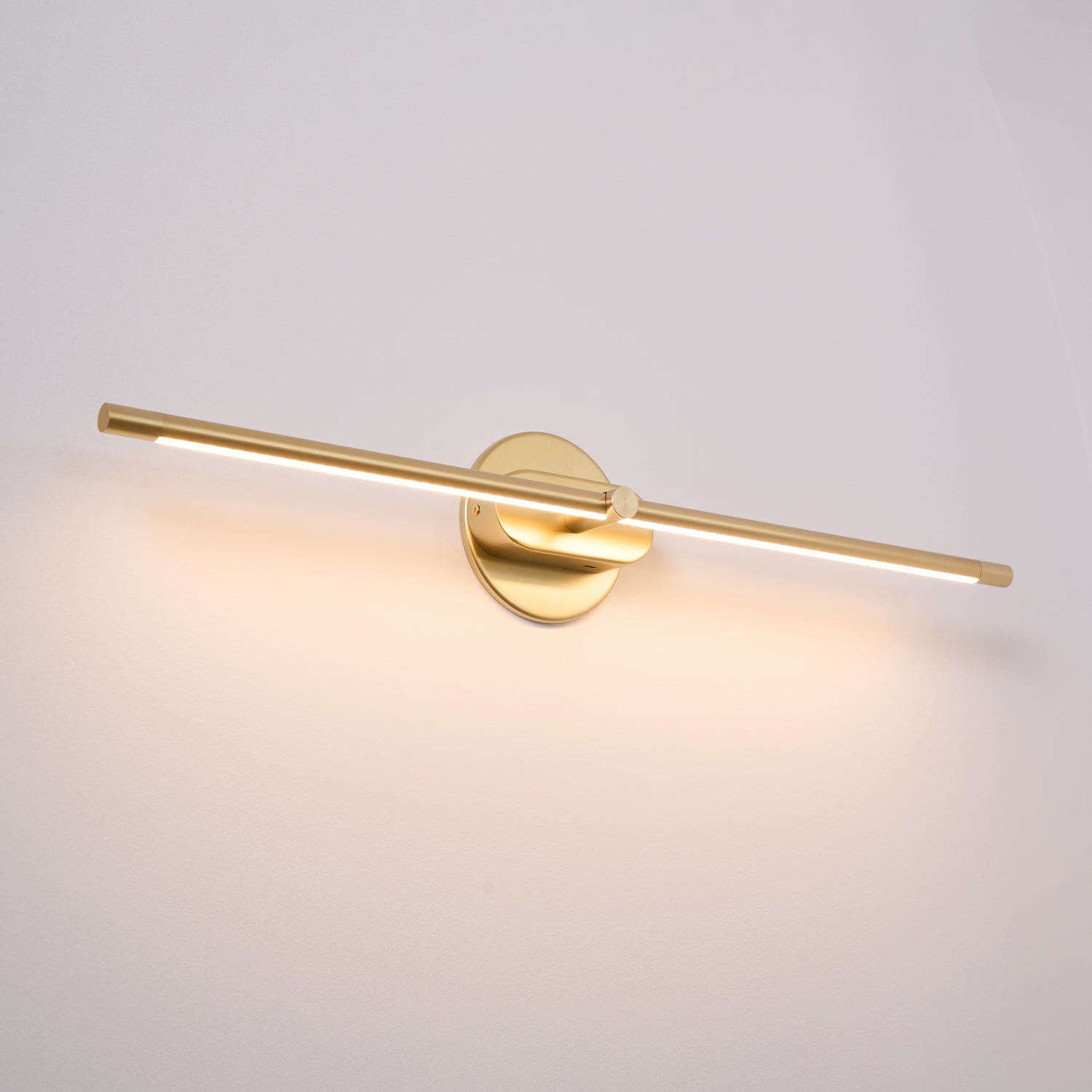 Flano Minimalist Linear Rechargeable Wall Lamp - Lamp Copper