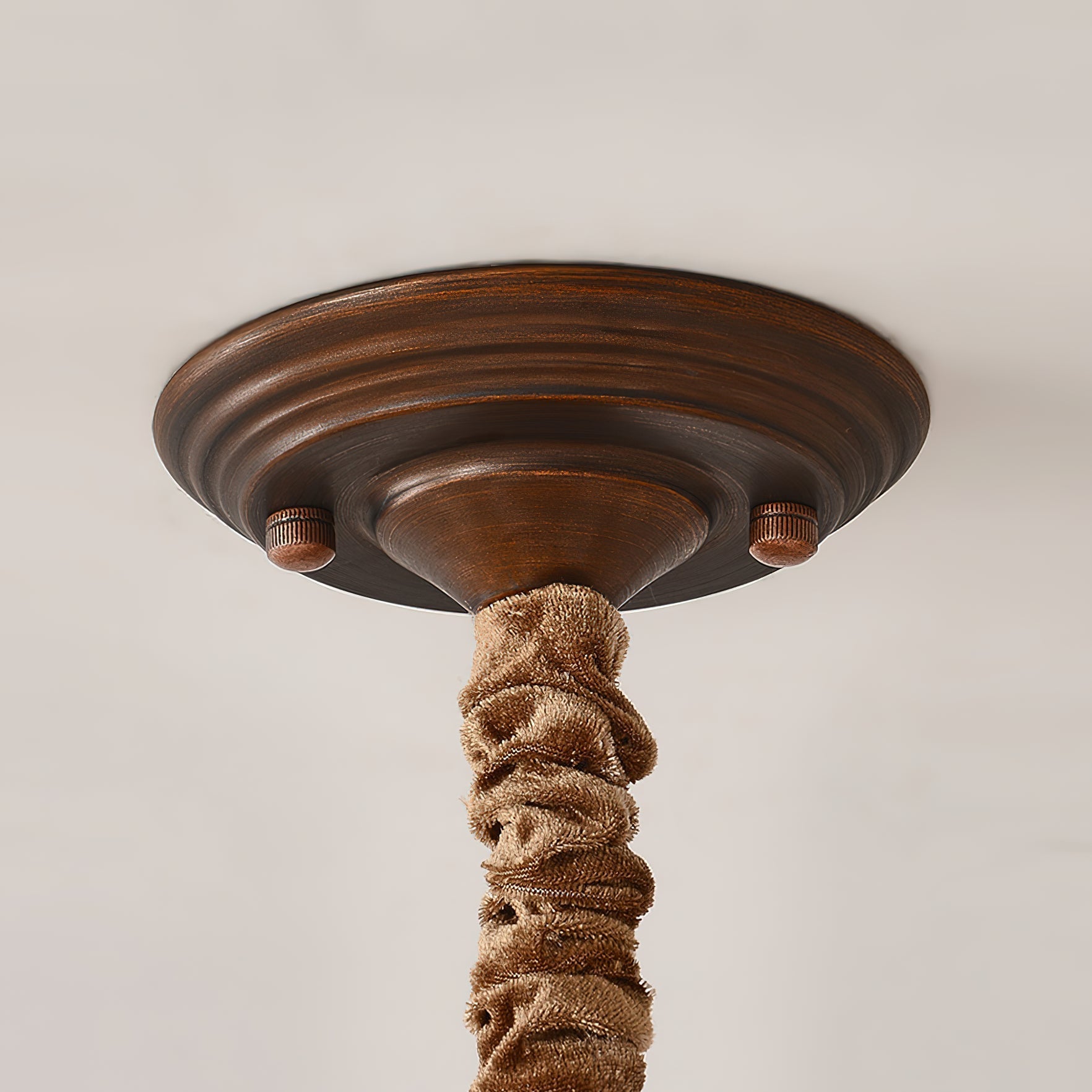 Ulrinara Postmodern Luxury Brass Glass Chandelier - Lamp Copper