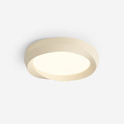 Ceiling Lamp Resin with Soft Curved Frame in Neutral Tones - Lamp Copper