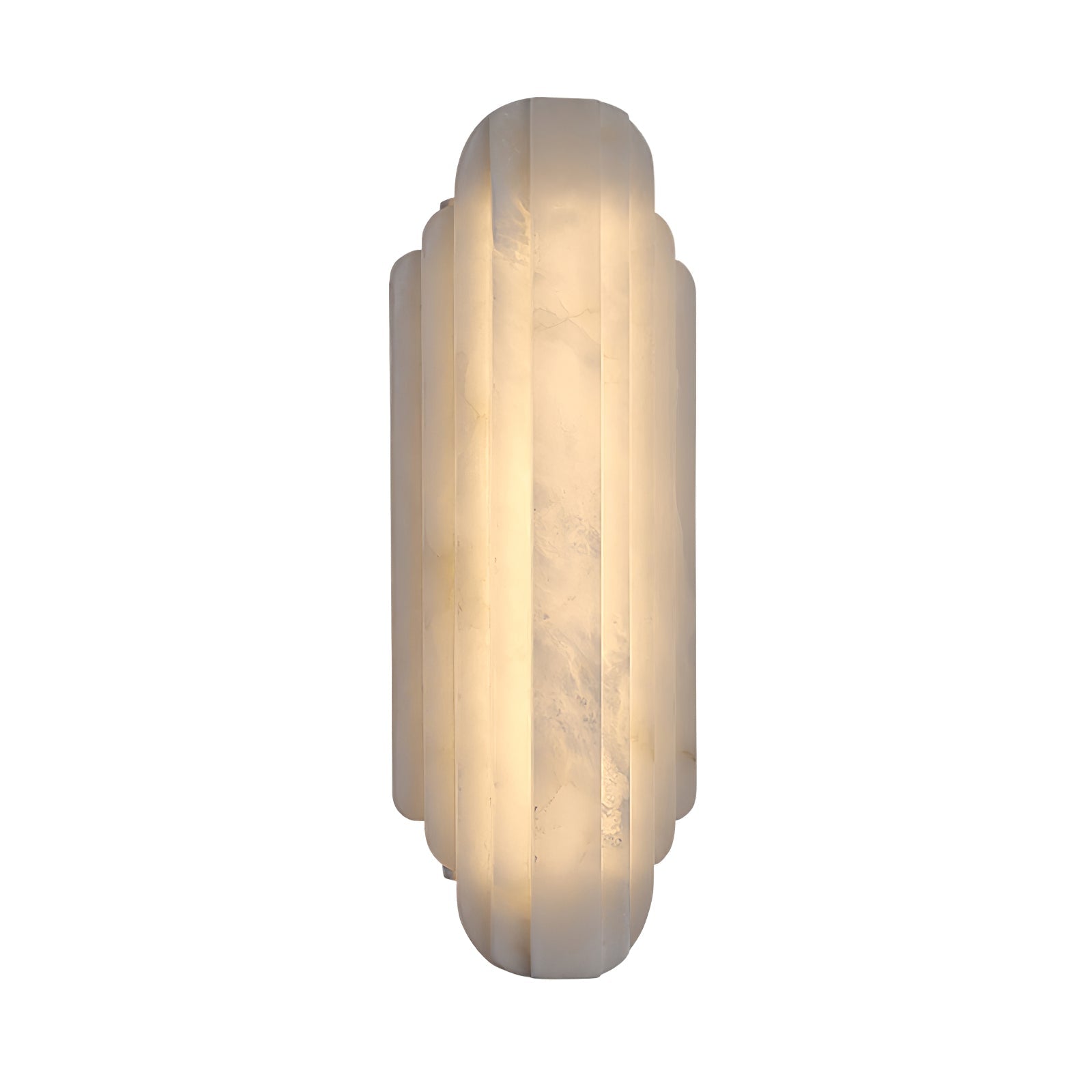 Avthaaris Art Deco Alabaster Wall Light - Lamp Copper