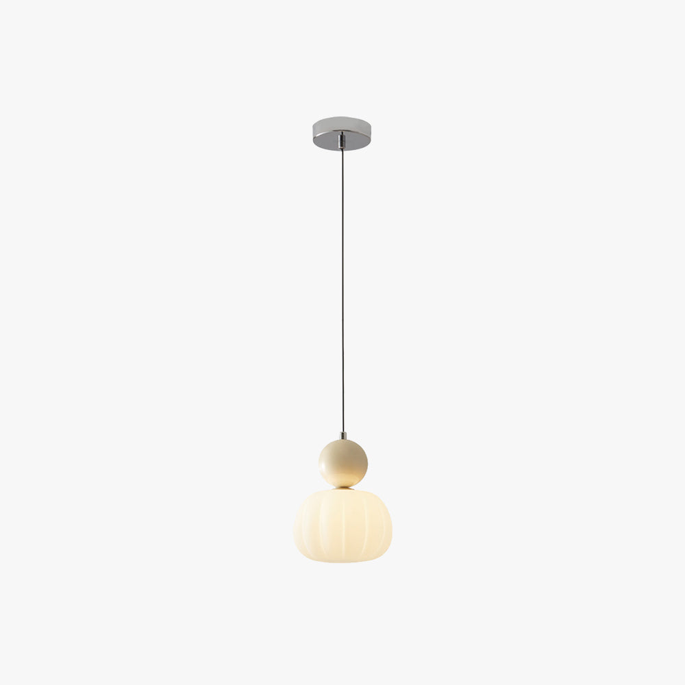 Valentina Modern LED Pendant Light Chrome Metal Dining Room/Bedroom - Lamp Copper