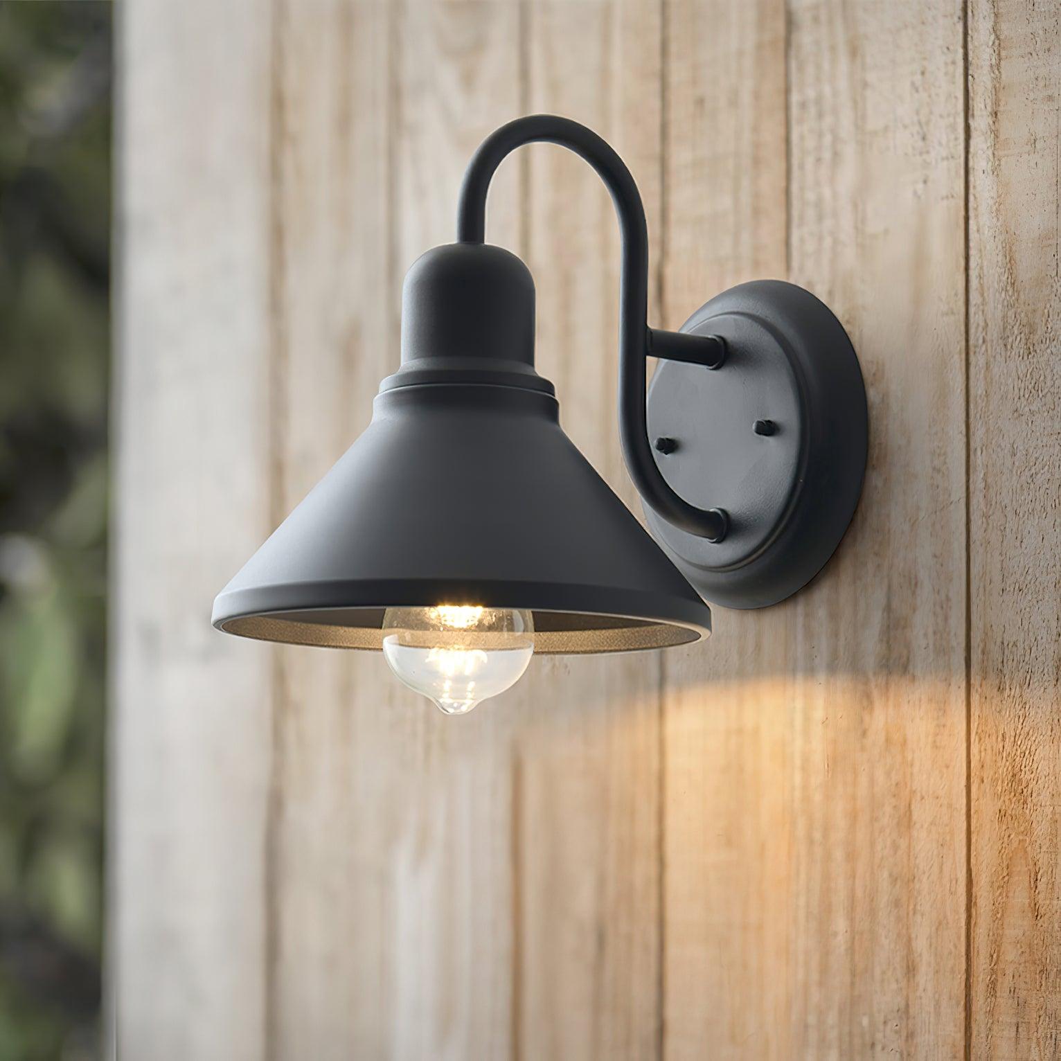 Ray Vintage Cone-shaped Ourdoor Wall Lamp - Lamp Copper