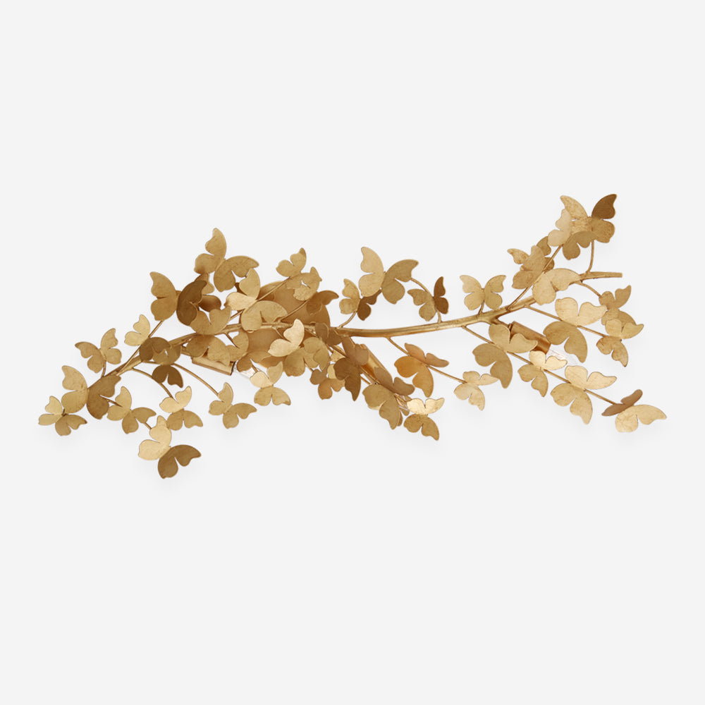 Glyne Butterfly Branch Wall Light - Lamp Copper