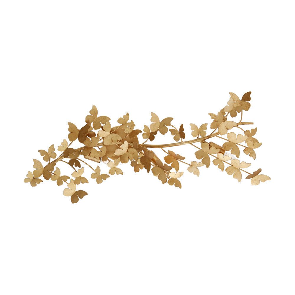 Glyne Butterfly Branch Wall Light - Lamp Copper