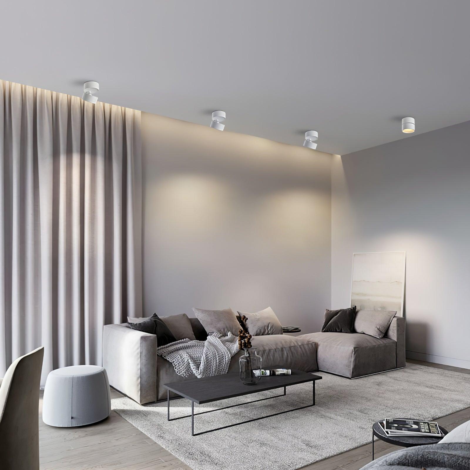 Venn Surface Recessed Light Spot - Lamp Copper