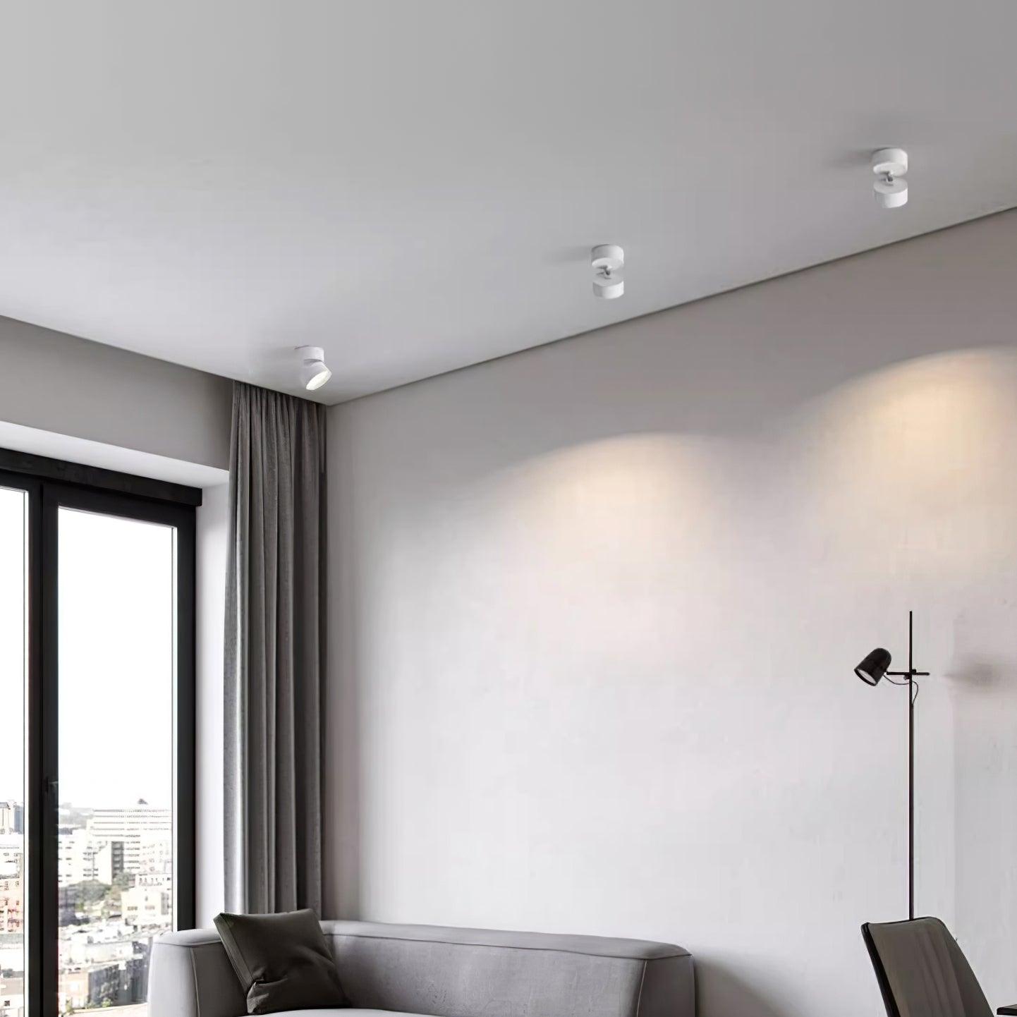 Venn Surface Recessed Light Spot - Lamp Copper