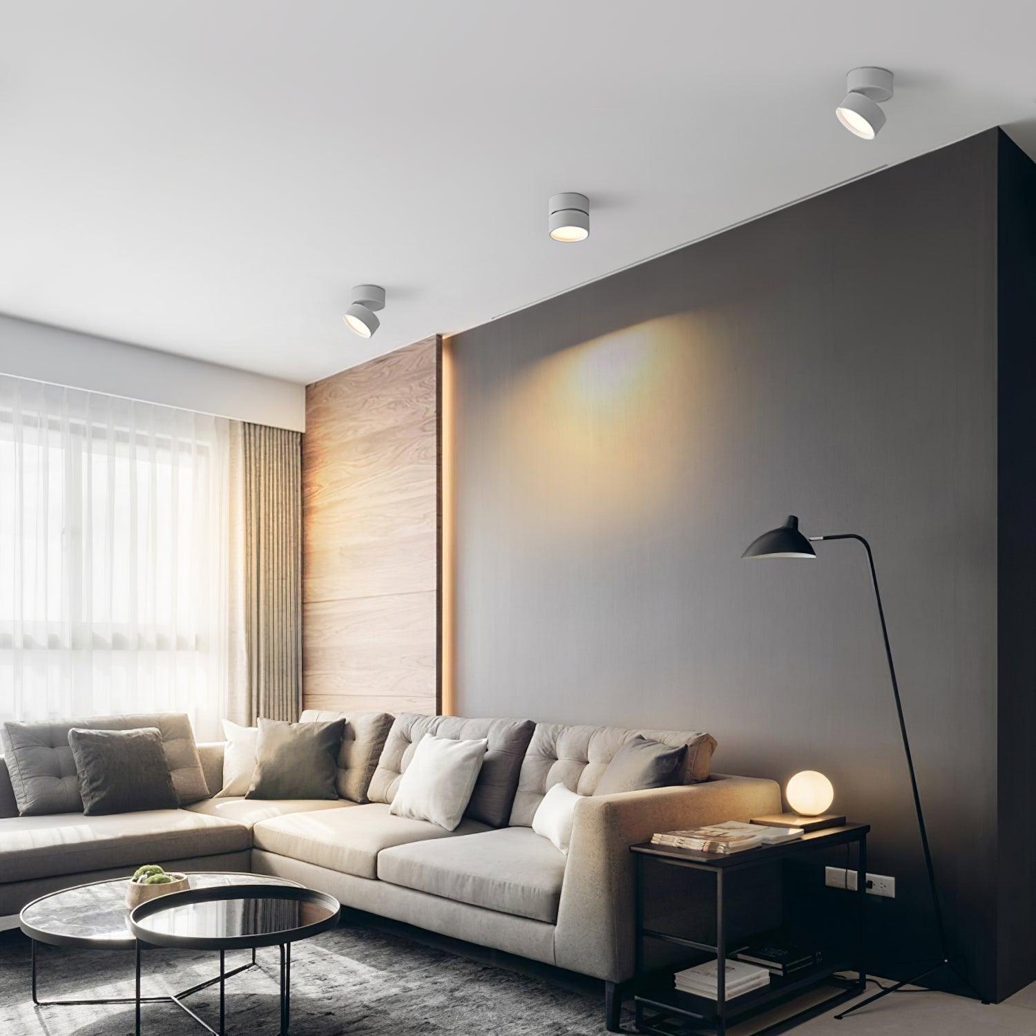 Venn Surface Recessed Light Spot - Lamp Copper