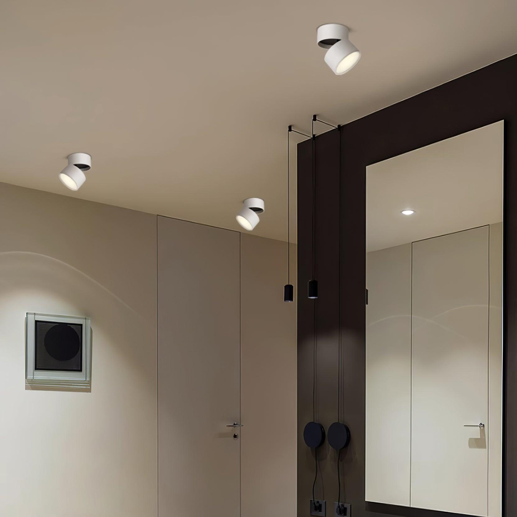 Venn Surface Recessed Light Spot - Lamp Copper