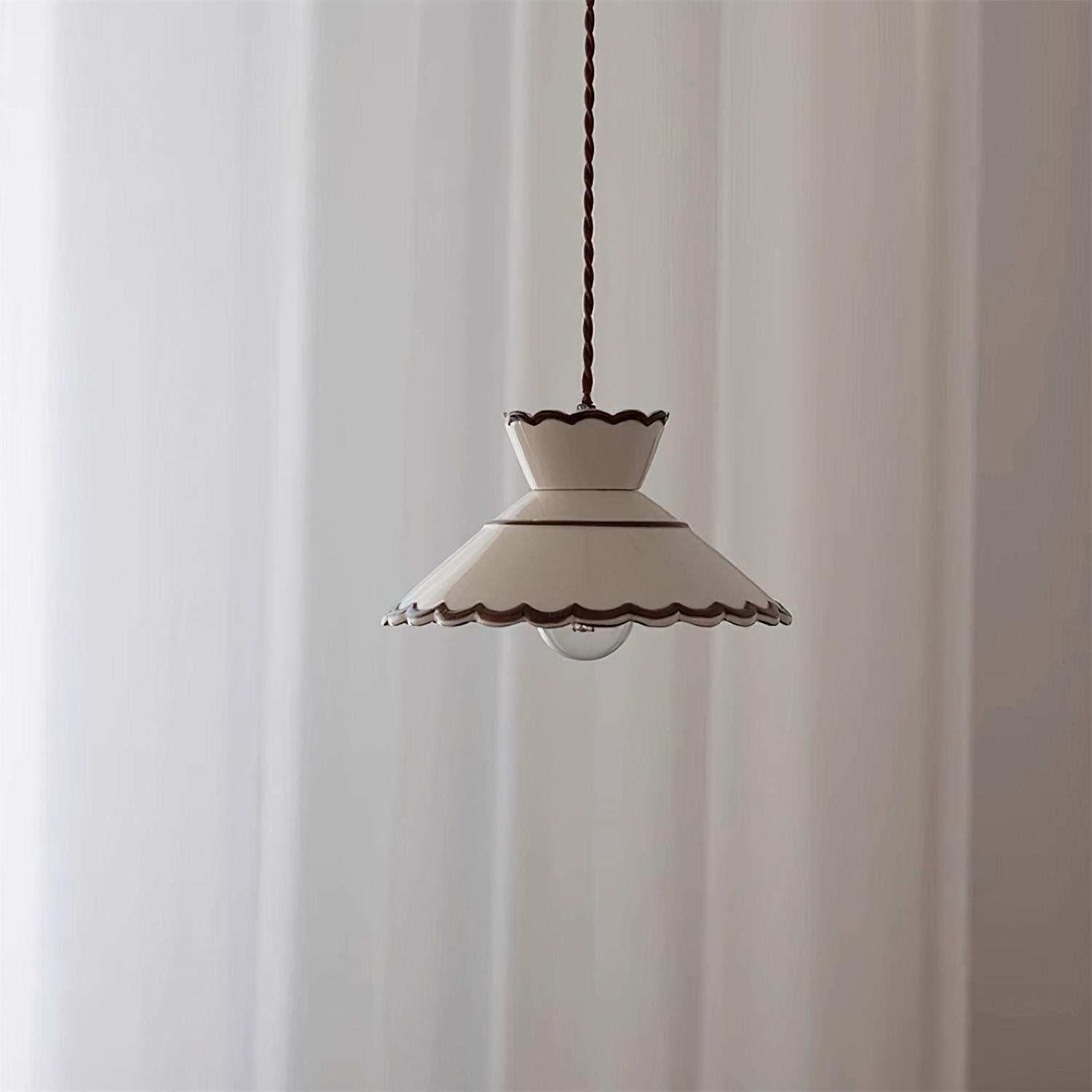 Grace Retro Ceramics Pendant Lights - Lamp Copper