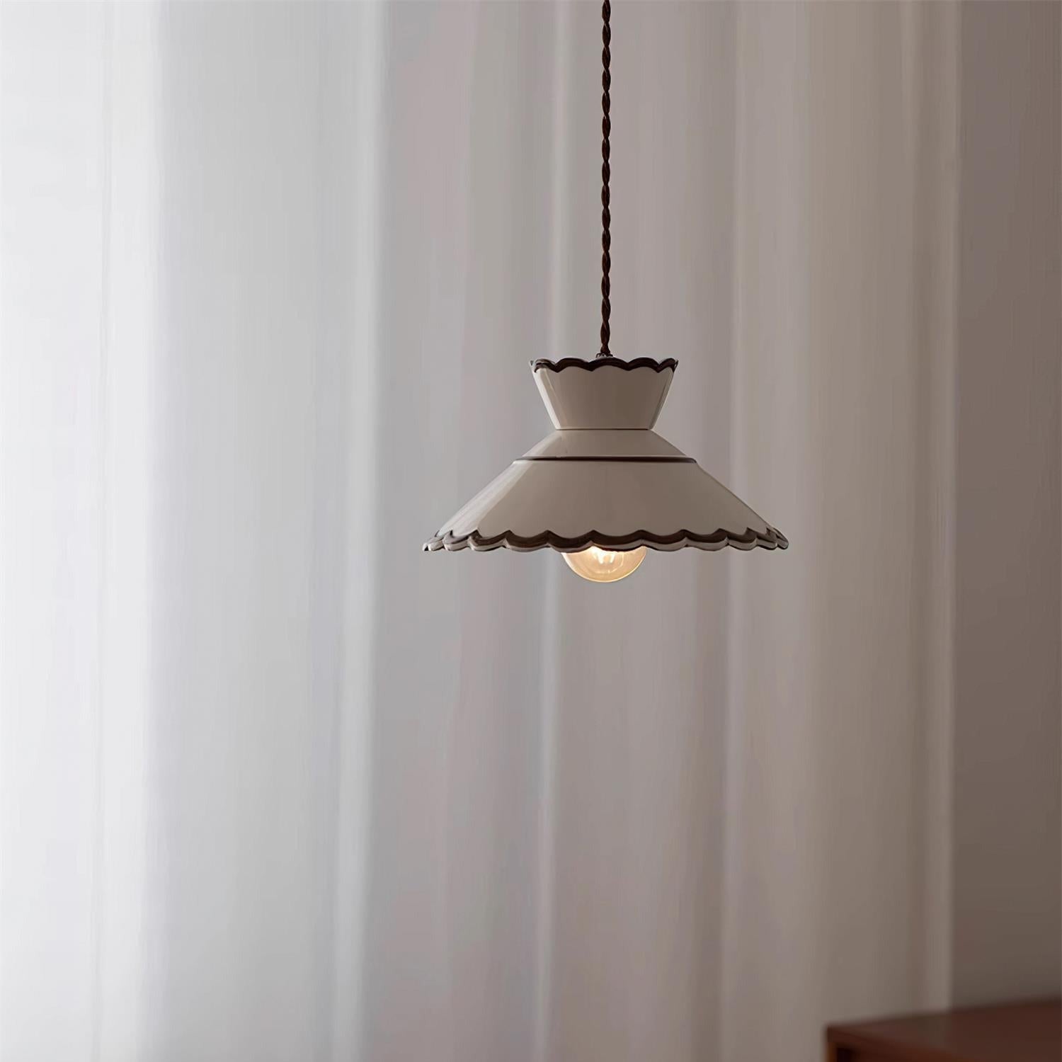 Grace Retro Ceramics Pendant Lights - Lamp Copper