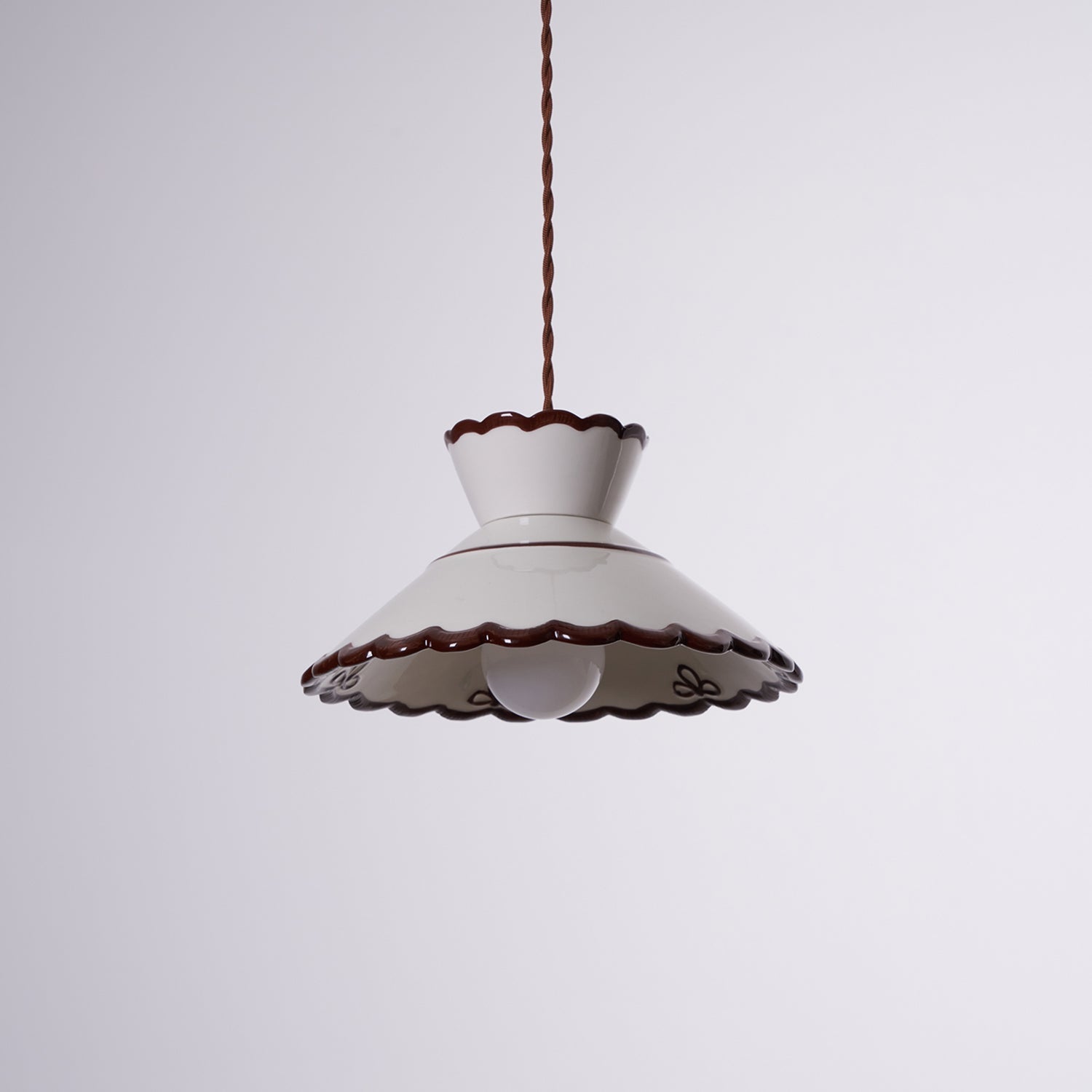 Grace Retro Ceramics Pendant Lights - Lamp Copper