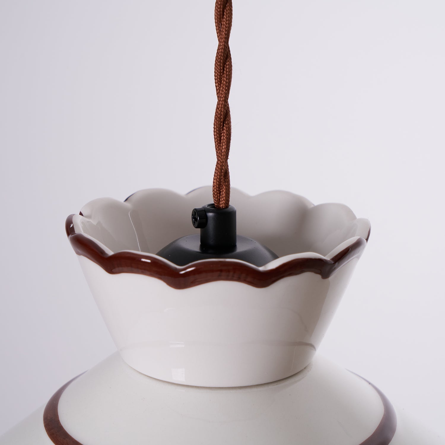 Grace Retro Ceramics Pendant Lights - Lamp Copper
