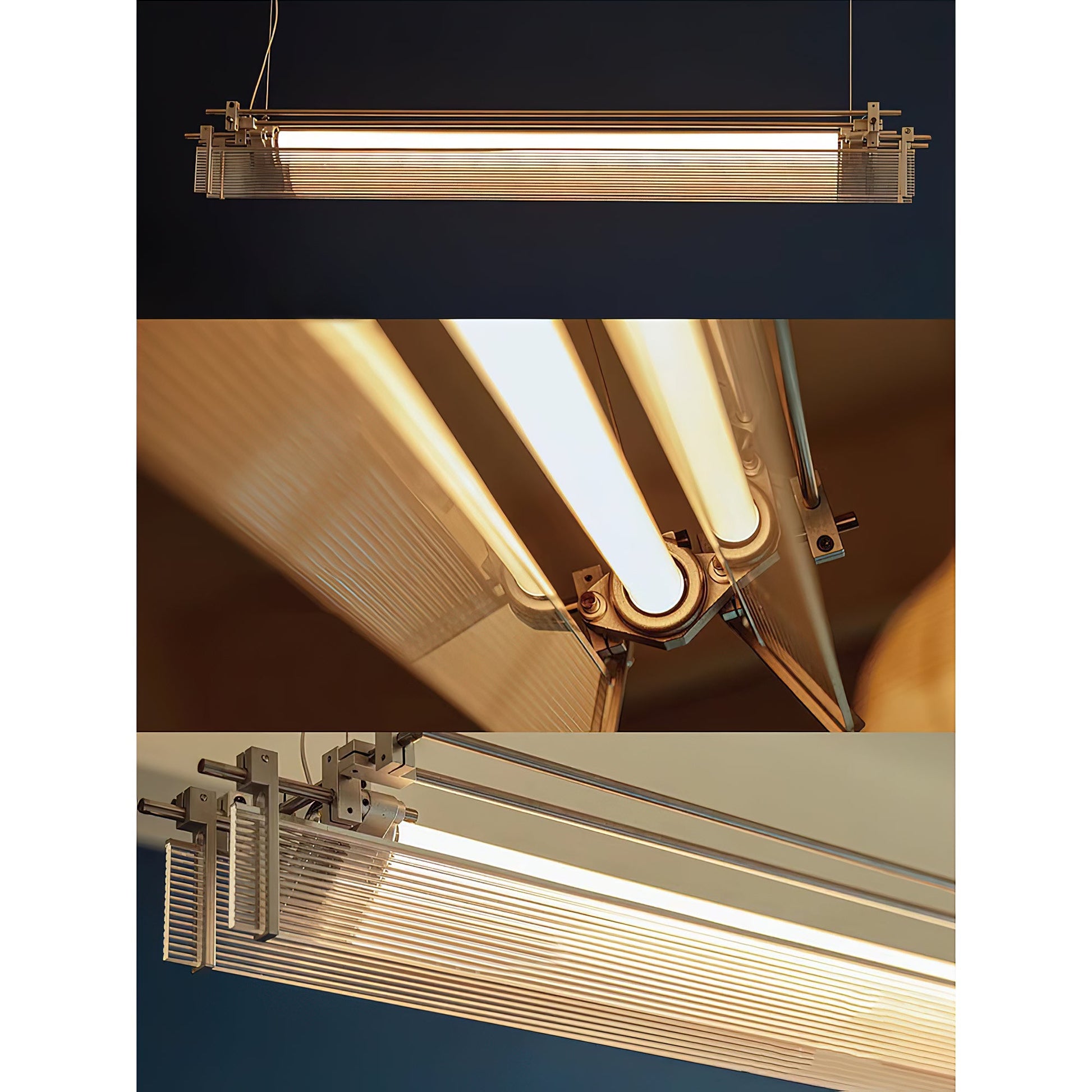 Filtro Modern Minimalist LED Metal Glass Pendant Lamp - Lamp Copper