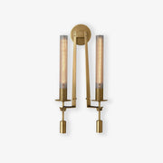 Lucian Indoor Wall Lamp Glass Farmhouse - Lamp Copper