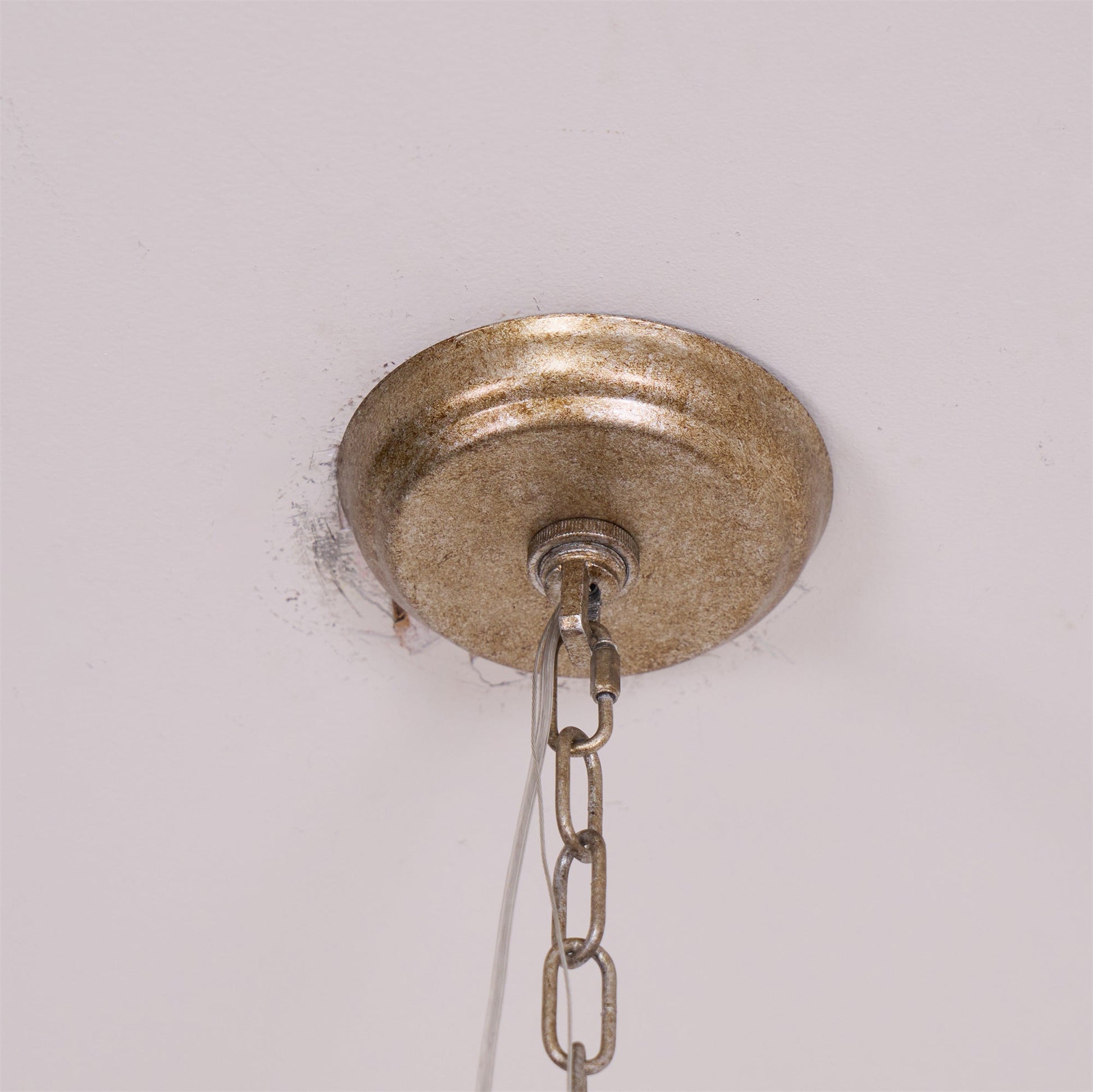 Abella Tear Drop Crystal Chandelier - Lamp Copper