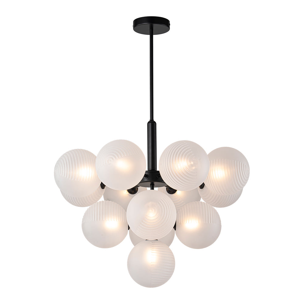 Nimbu Individual Creativity Glass Chandelier - Lamp Copper