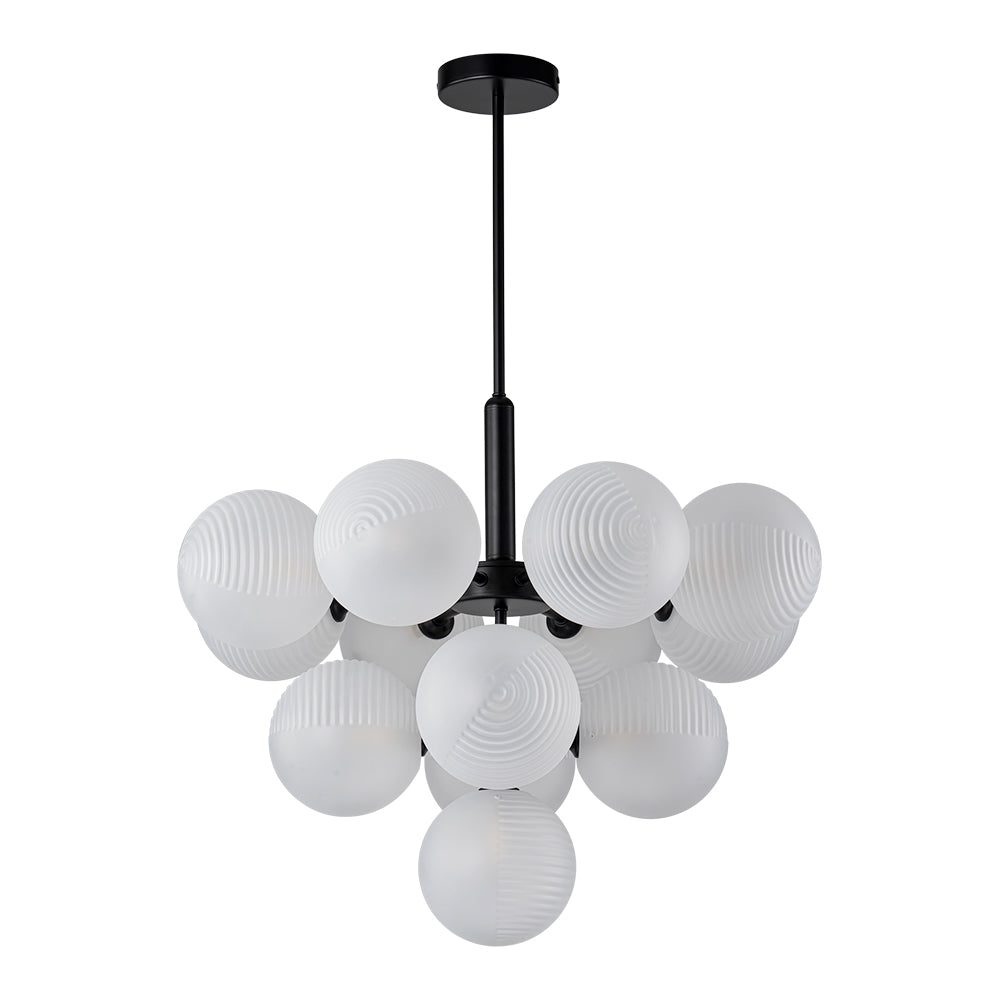 Nimbu Individual Creativity Glass Chandelier - Lamp Copper