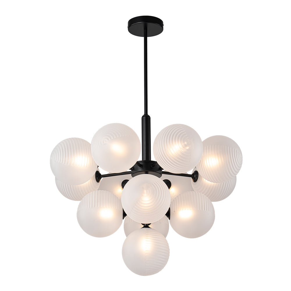 Nimbu Individual Creativity Glass Chandelier - Lamp Copper