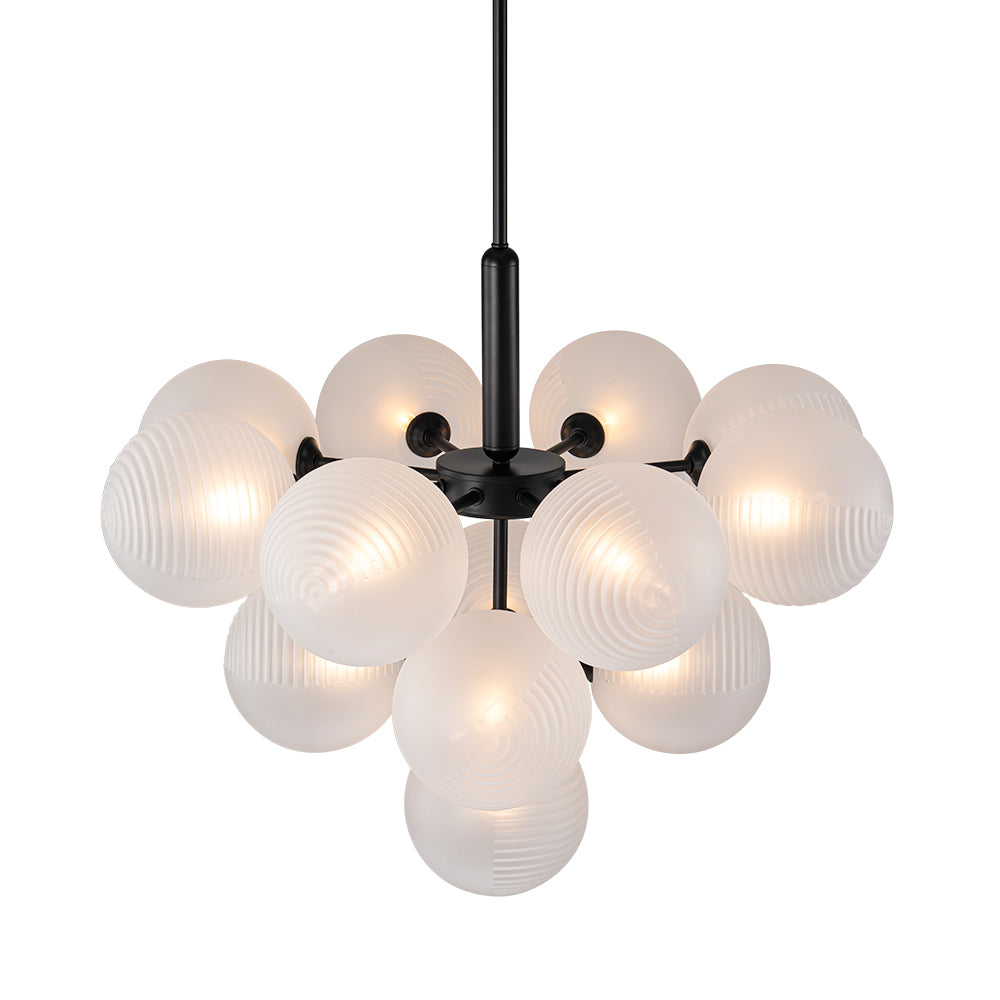 Nimbu Individual Creativity Glass Chandelier - Lamp Copper