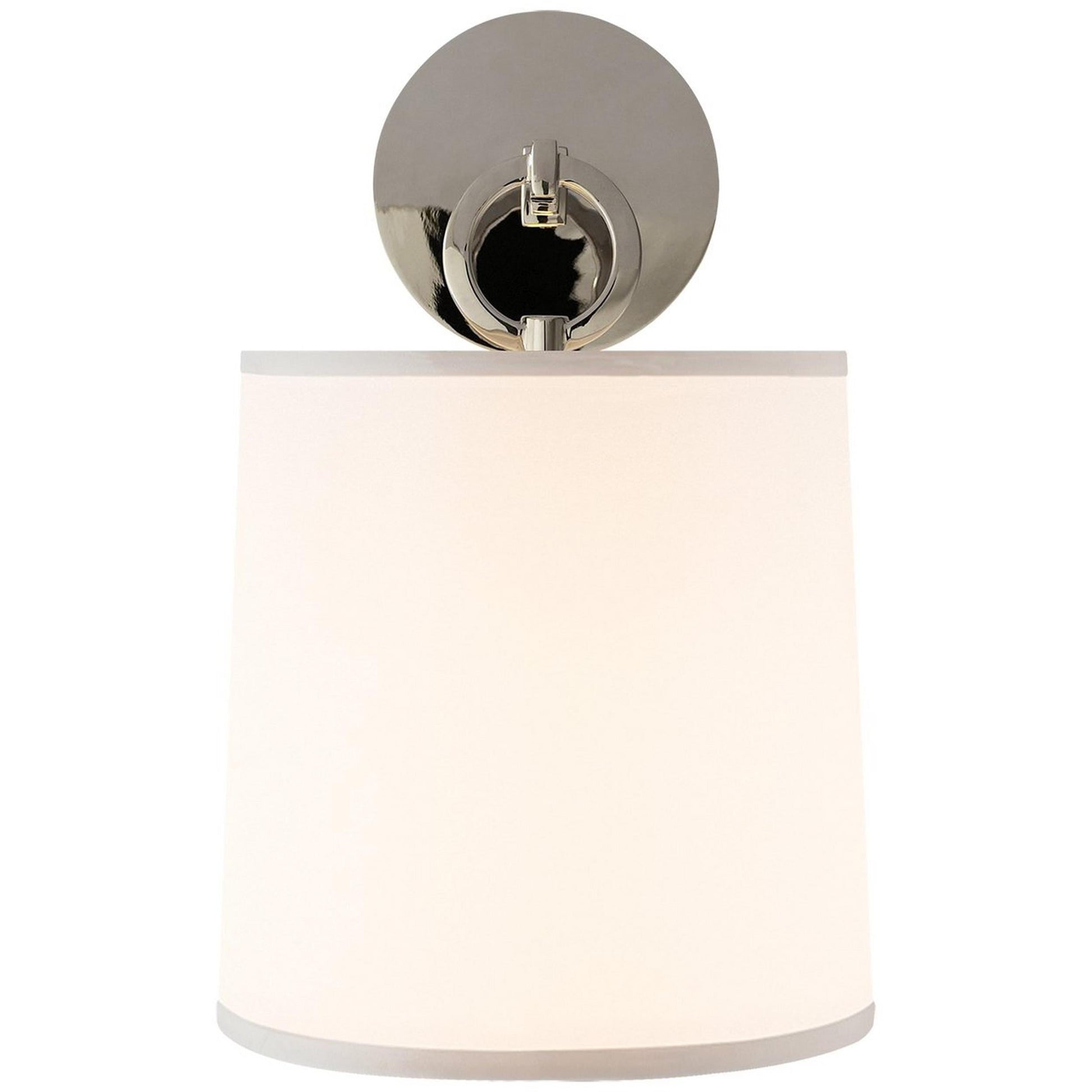 Iris Wall Lamp Farmhouse Fabric Cylindrical - Lamp Copper