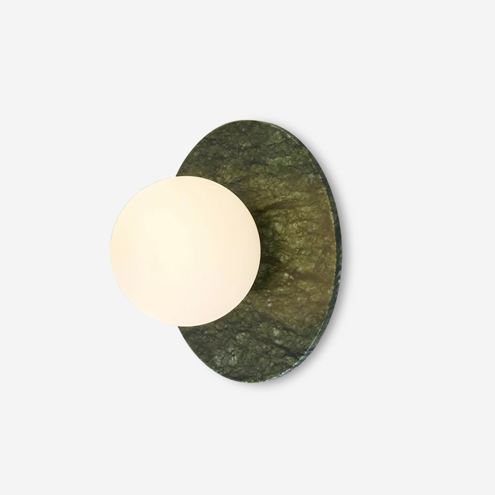 Enox Minimalist Globe Marble Wall Lamp - Lamp Copper