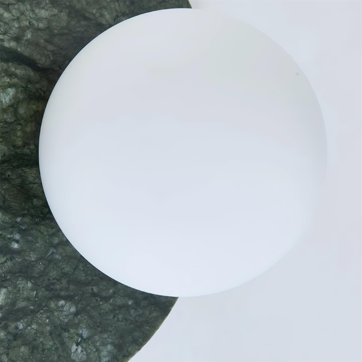 Enox Minimalist Globe Marble Wall Lamp - Lamp Copper