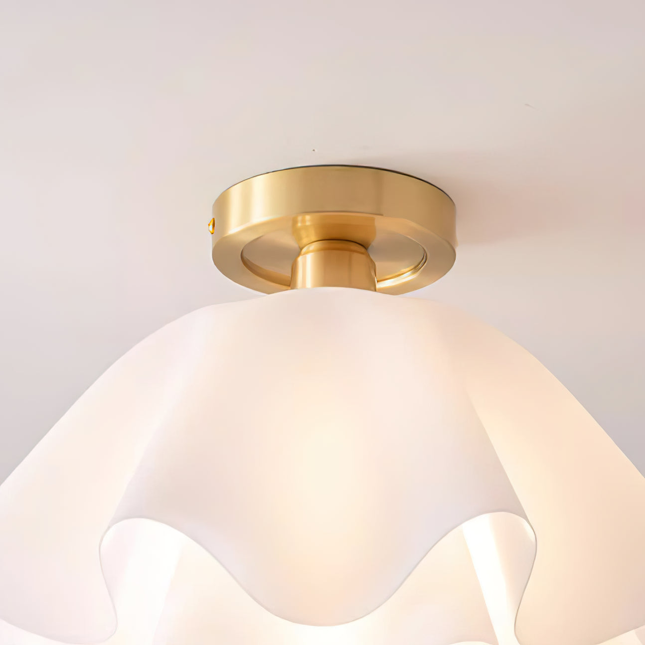 Menro Ceiling Light Flower-Shape - Lamp Copper