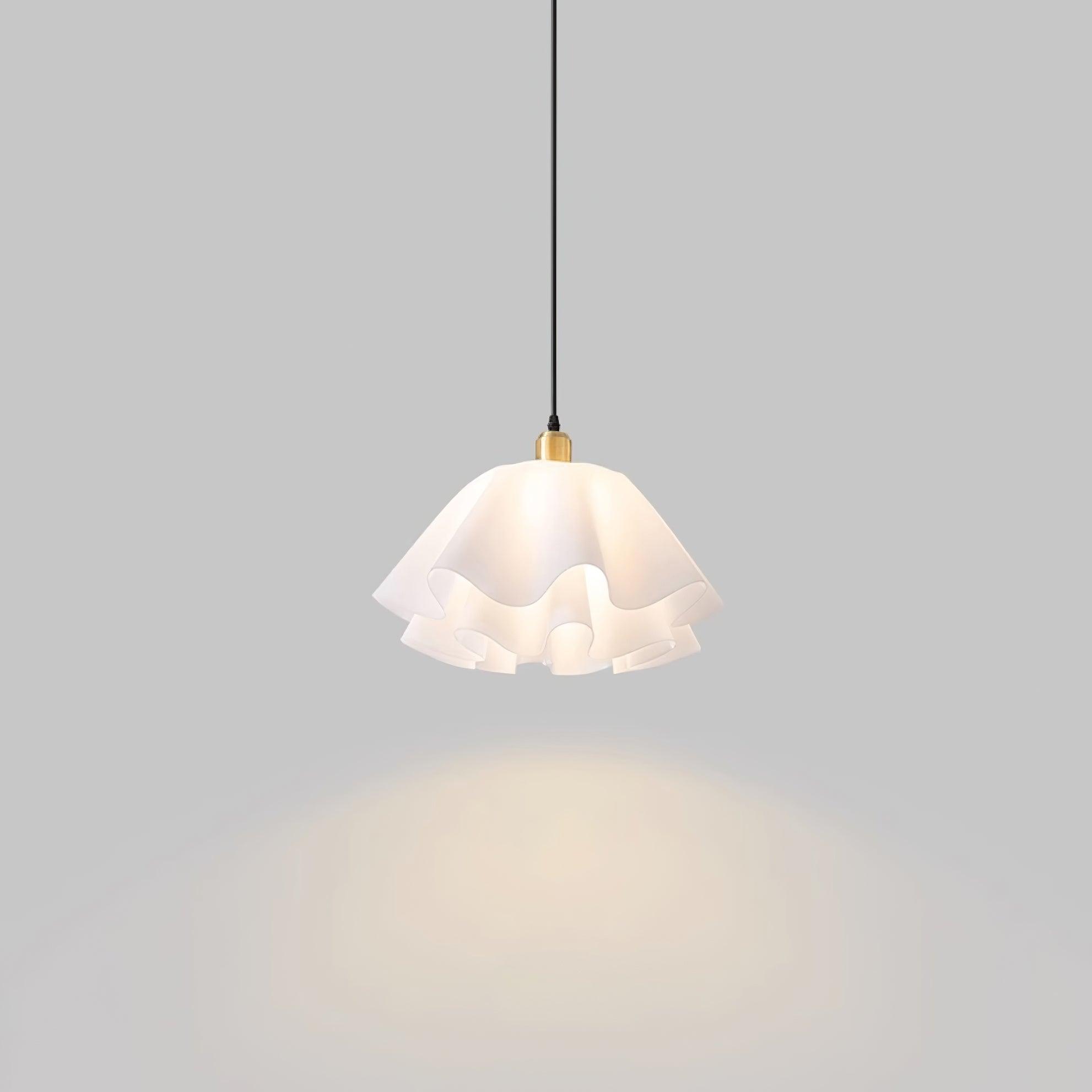 Lunisse Modern Petal Pendant Light - Lamp Copper