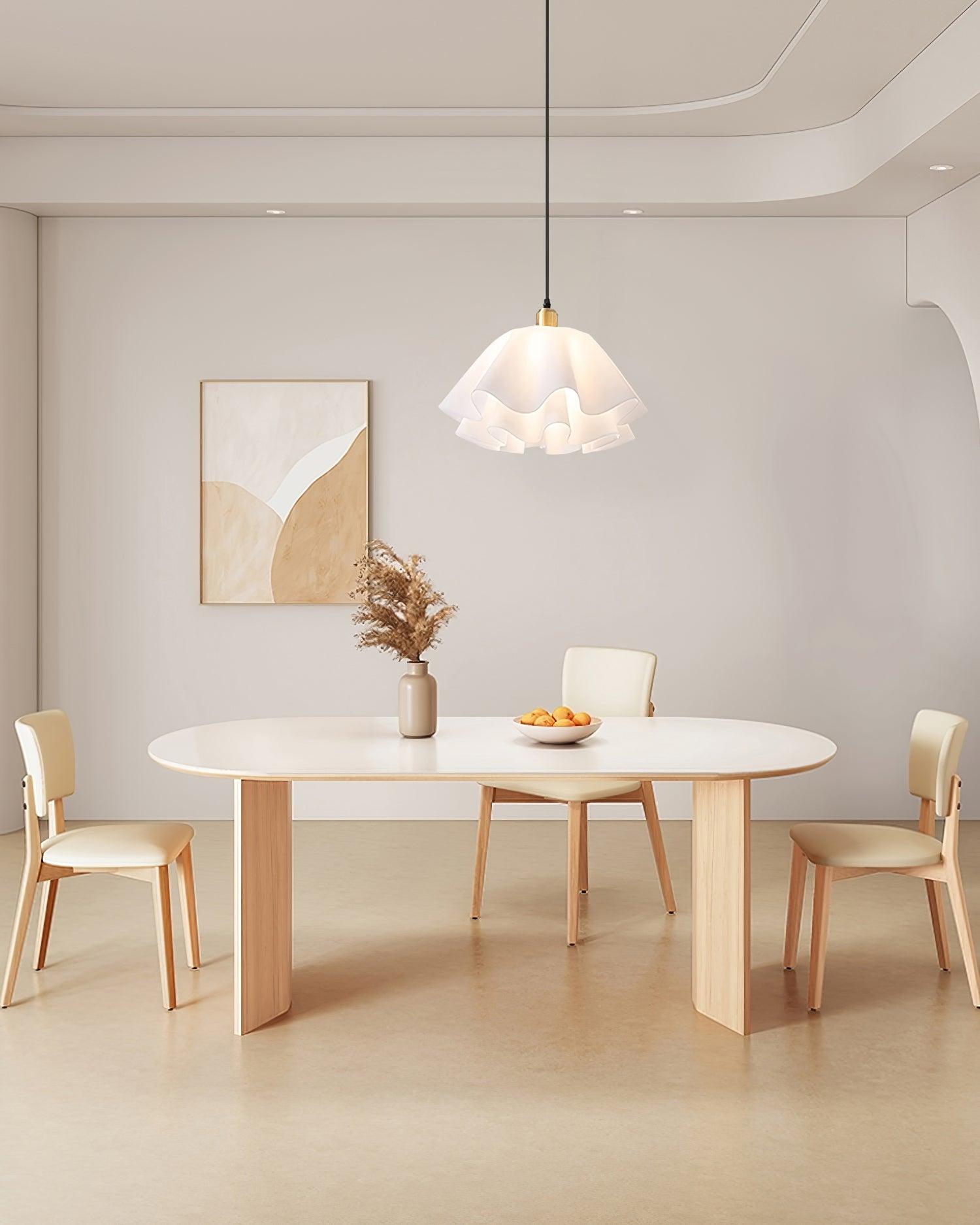 Lunisse Modern Petal Pendant Light - Lamp Copper