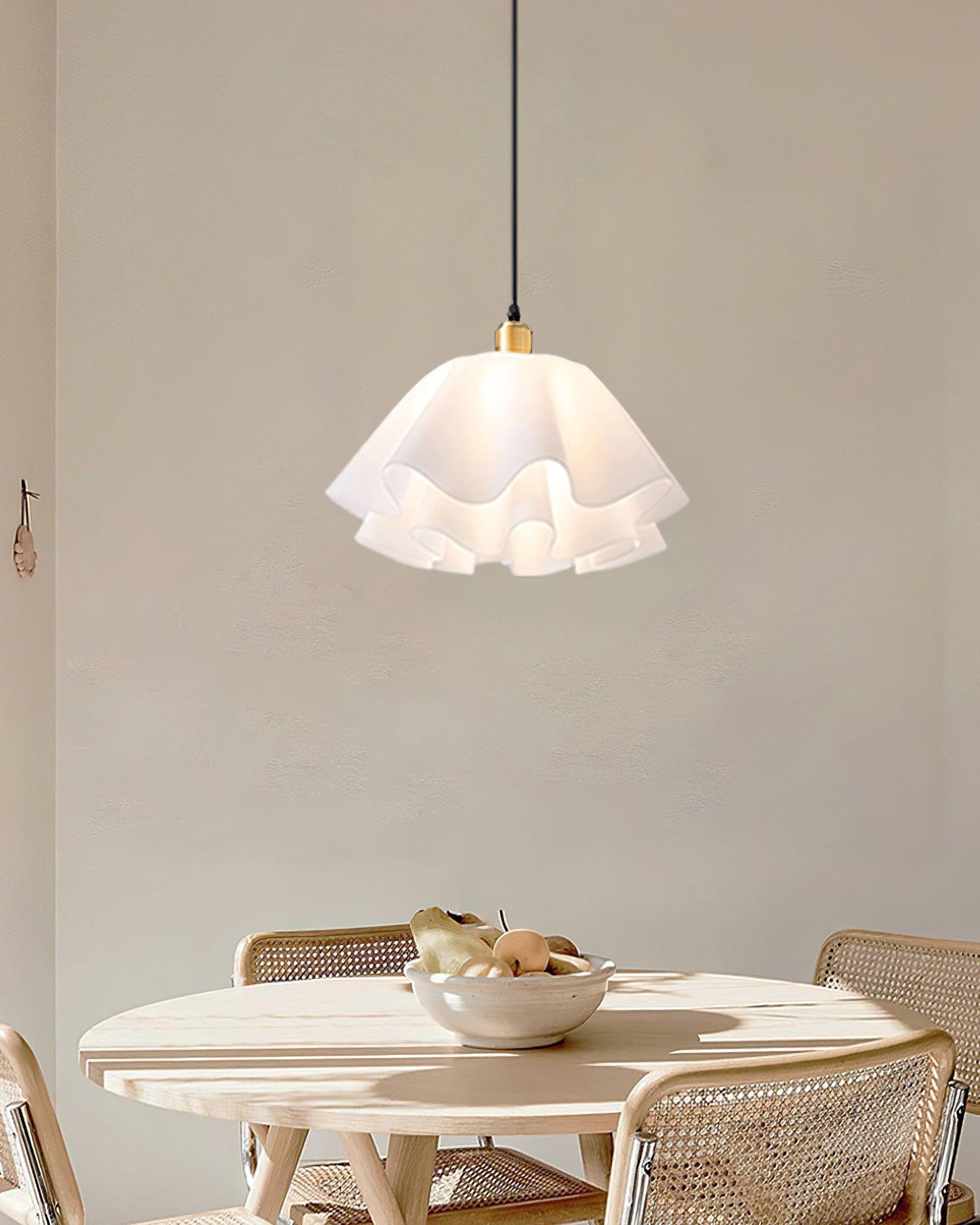 Lunisse Modern Petal Pendant Light - Lamp Copper