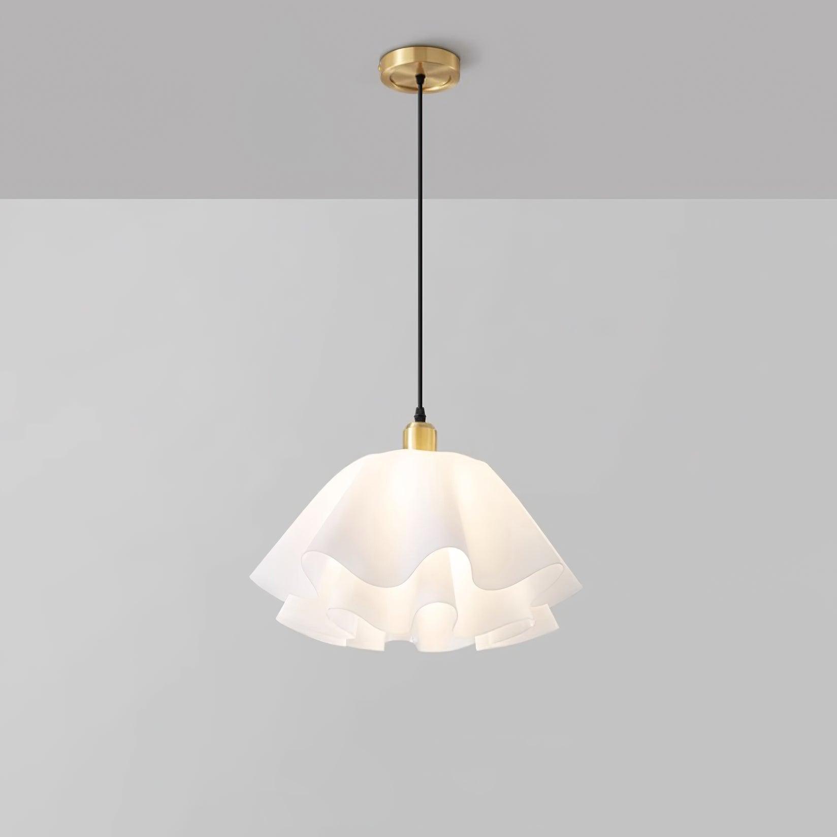 Lunisse Modern Petal Pendant Light - Lamp Copper