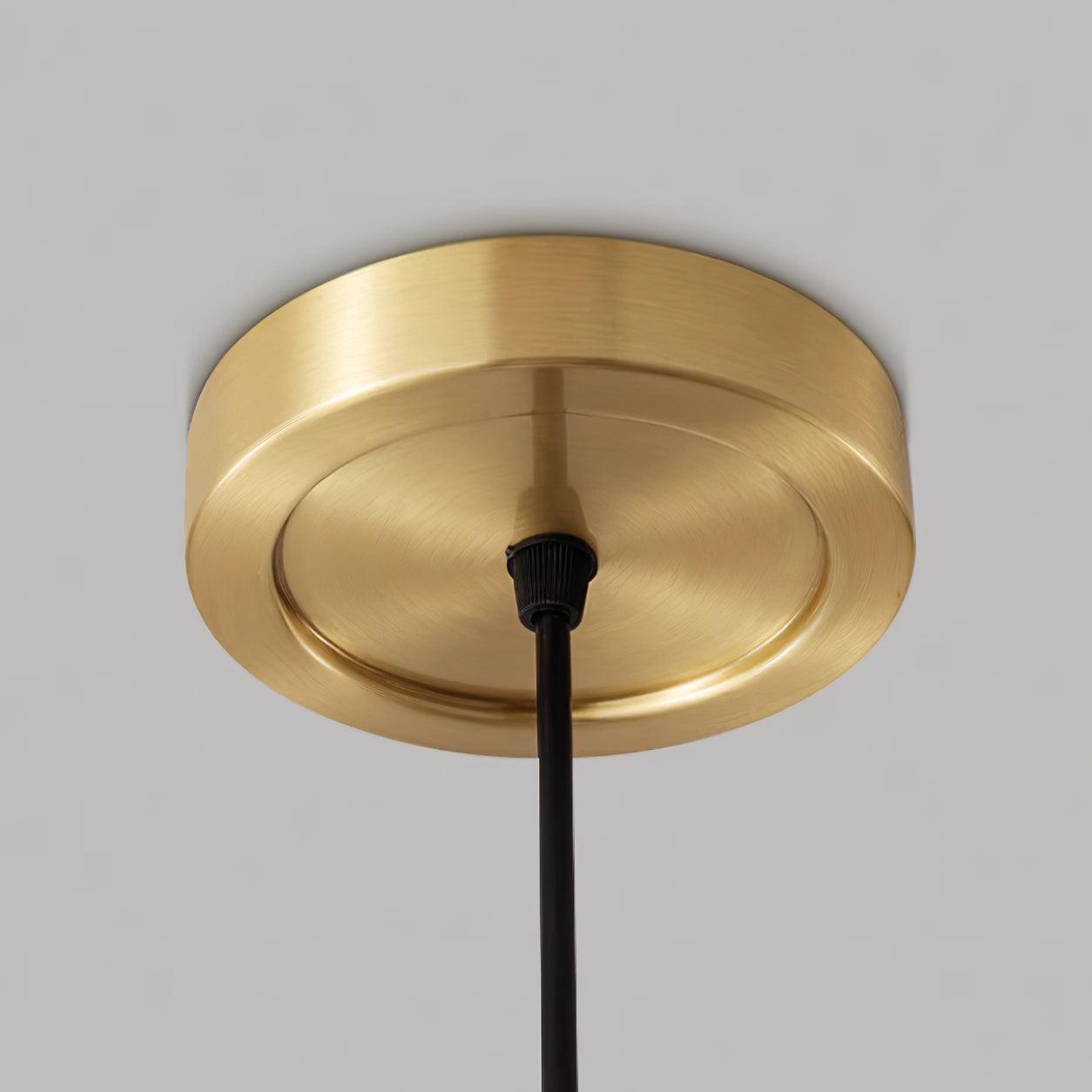Lunisse Modern Petal Pendant Light - Lamp Copper