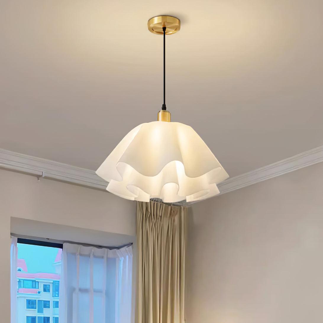 Lunisse Modern Petal Pendant Light - Lamp Copper